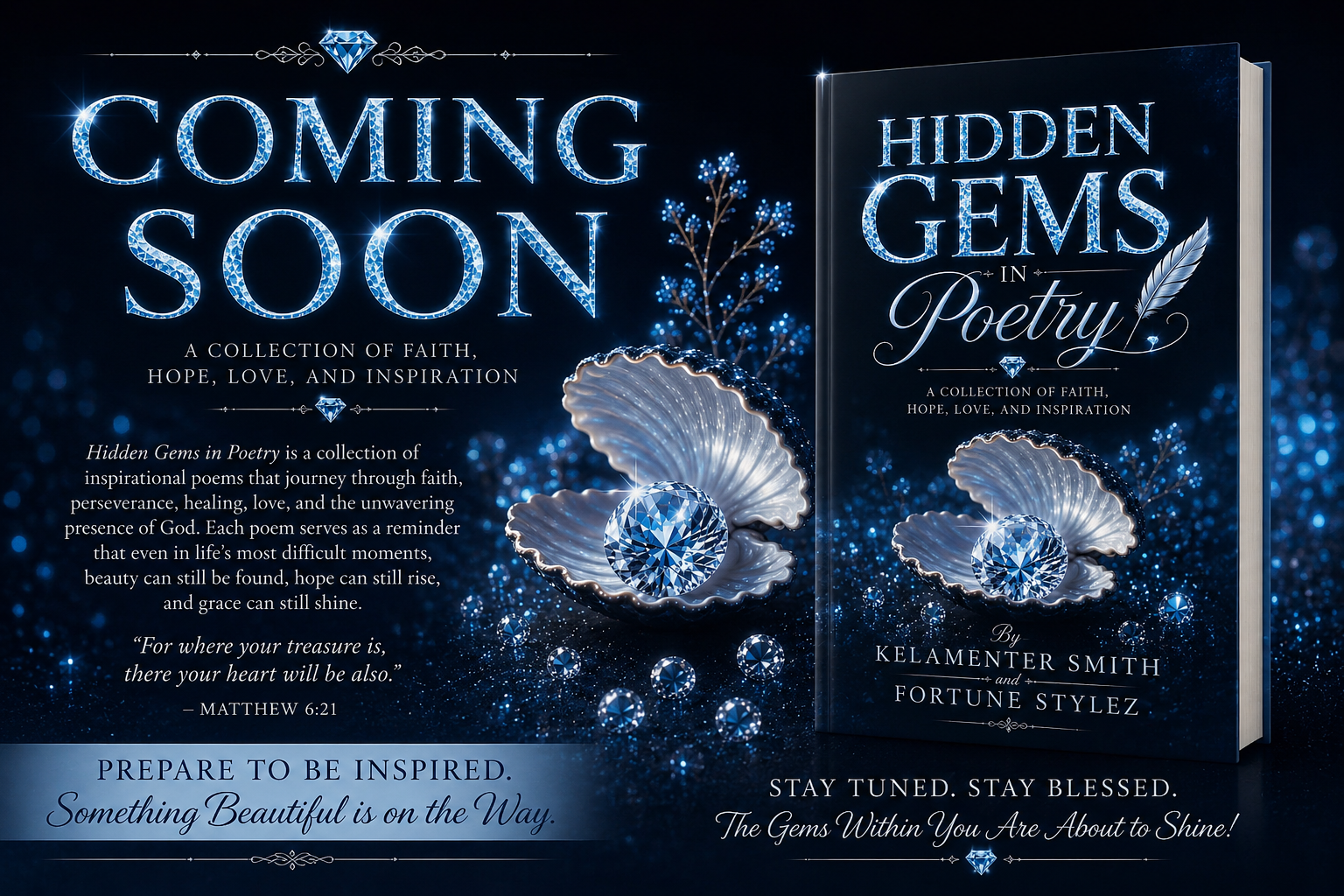 Hidden Gems in Poetry coming soon promotional artwork